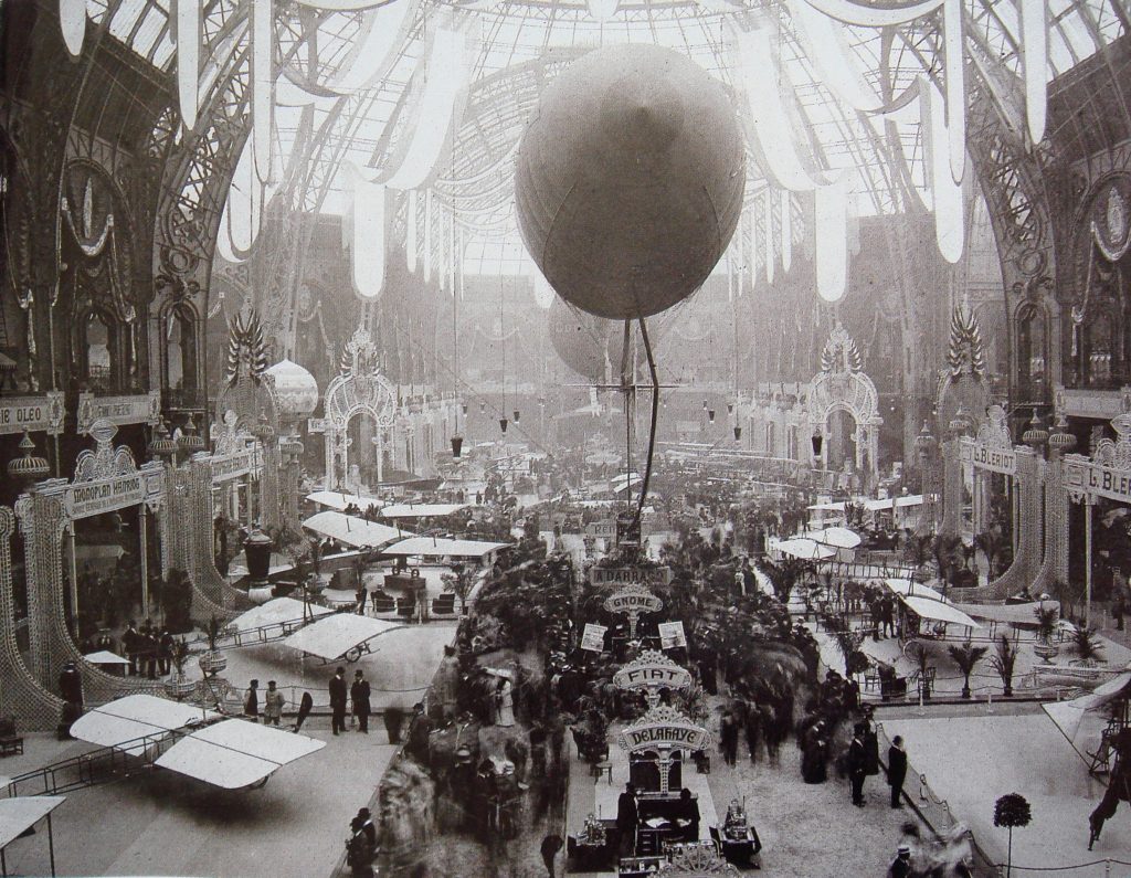 Salon de locomotion aerienne 1909, Grand Palais, Paris